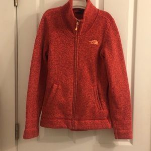 North Face zip up